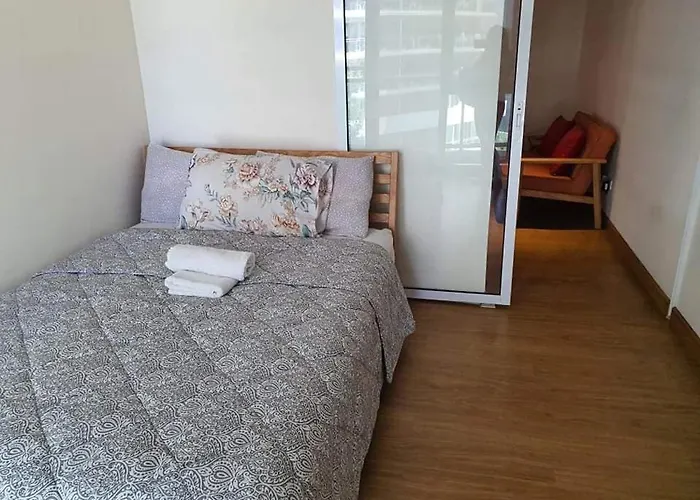 Apartment Azure A6 Beachpool With Balcony Wifi Near Mall Airport
